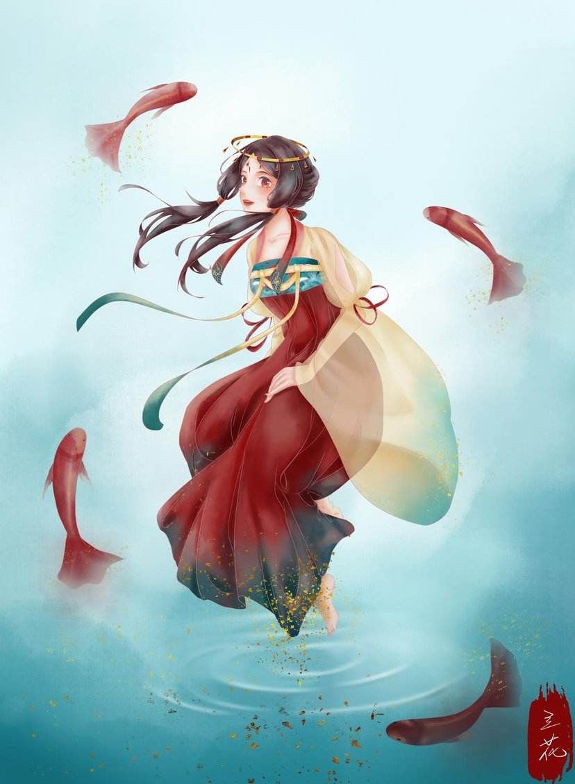 锦鲤许愿池希望求职成功去到自己想去的公司必吃素一月还愿