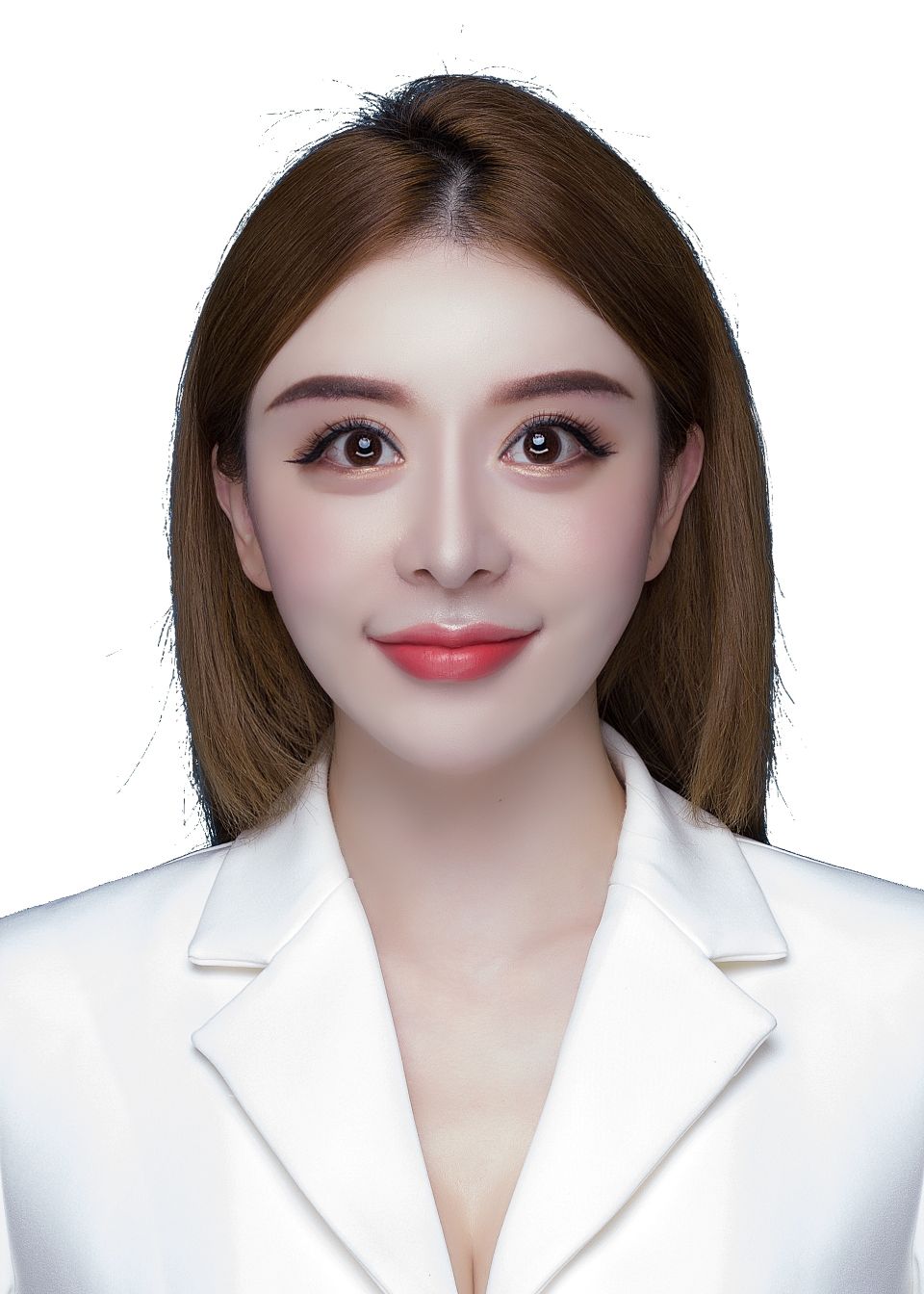 听说发照片好找工作最美证件照