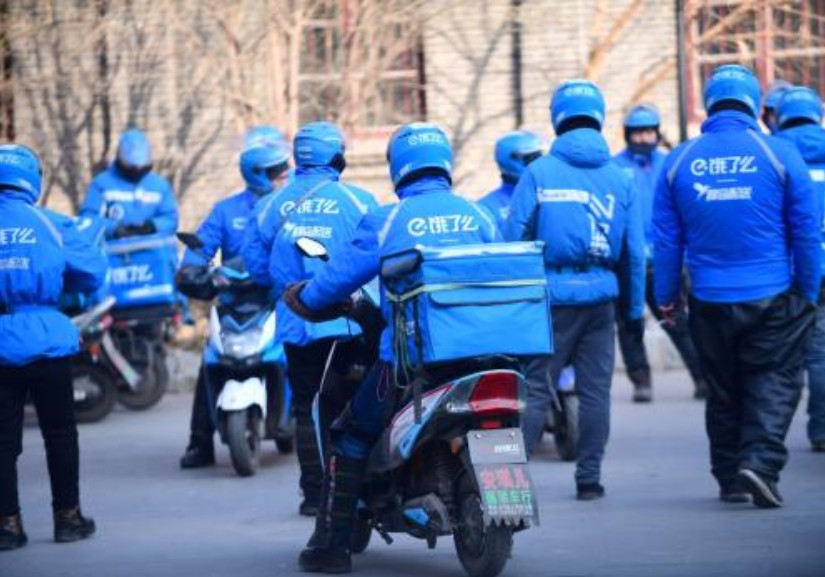 互联网大厂热点播报#首批饿了么蓝骑士获得"网约配送员"职业技能等级