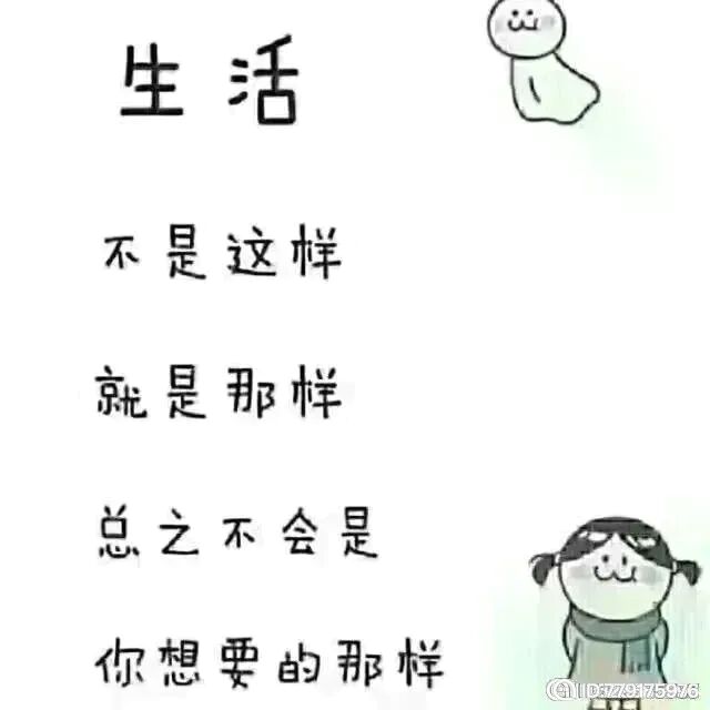 生活不就是那样子