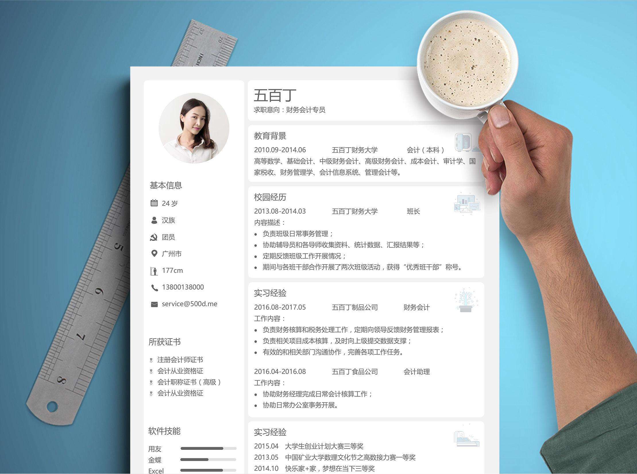 世界这么大,人人都很忙,简历,简单有力,不是自传,一两页,两三页即可