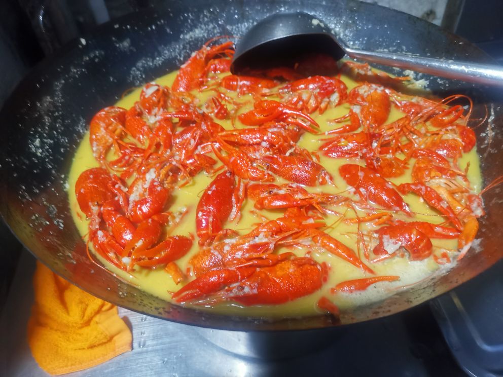 厨师长#求职做龙虾